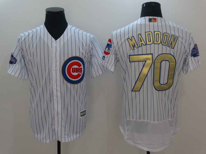 CUBS White 2017 Gold Program Jerseys-046